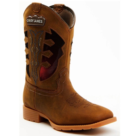 Cody James Other - CODY JAMES Cowboy Boot Western Kids Brown Leather Square Toe Boys Little Youth 3